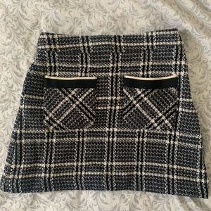Zara tweed skirt